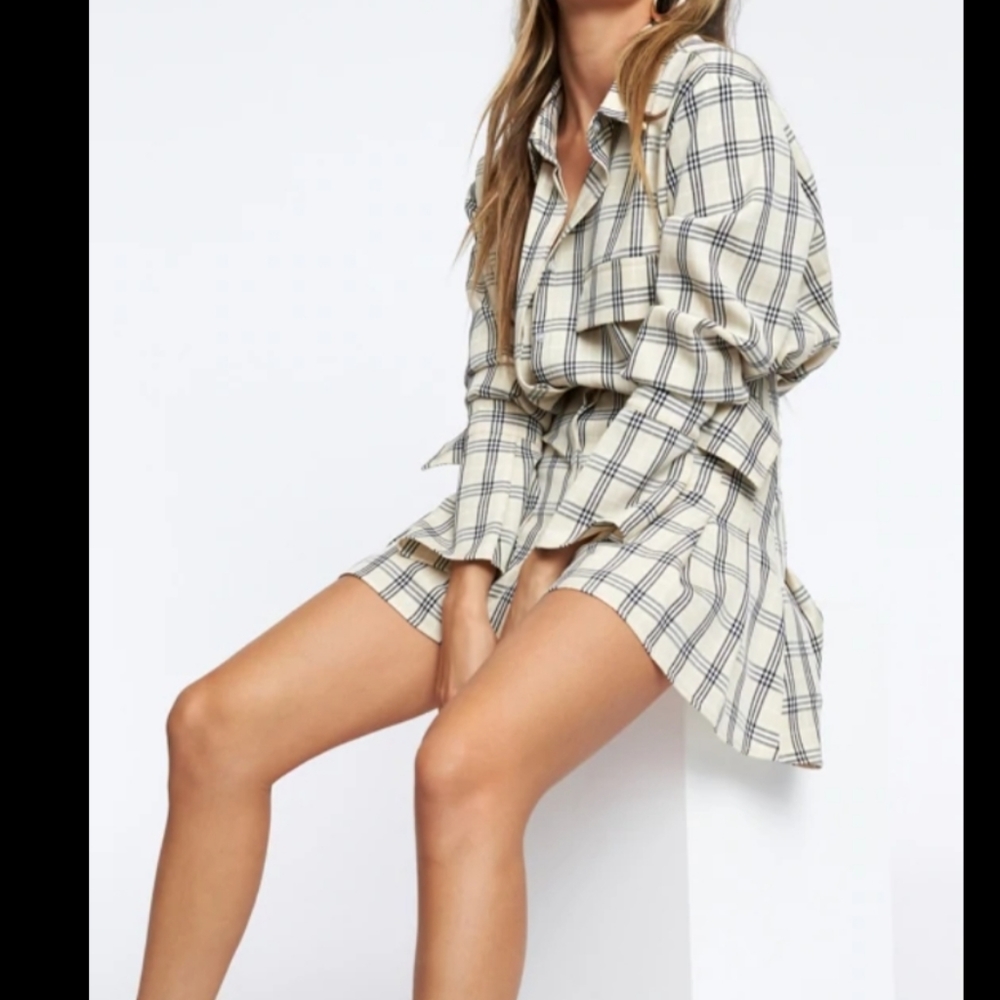 Lioness Cover Girl Mini Dress Tan